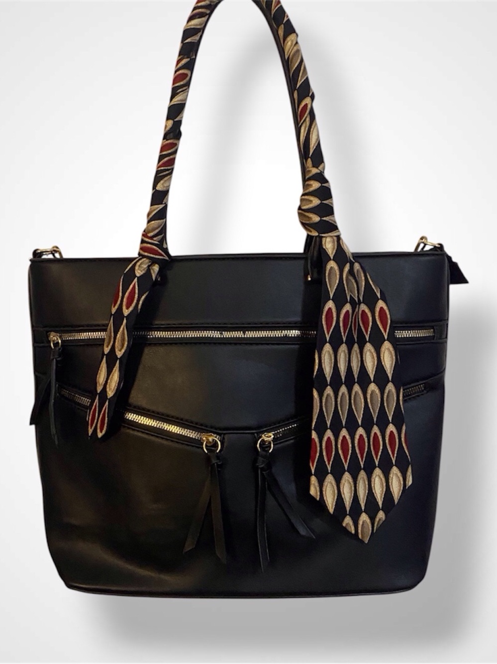 NWT - Basic Black Tote Bag